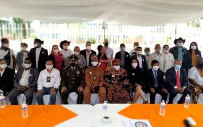 Inauguración de las oficinas estatales de la fundación AYABS en el municipio de pedro Escobedo, Querétaro