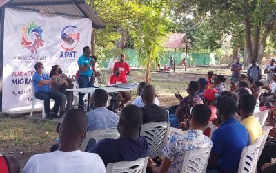 FUNDACIÓN AYAB’S SE REUNE CON ASOCIACIÓN DE REFUGIADOS HAITIANOS EN TAPACHULA.