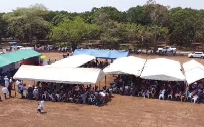 Banderazo de Obra de Casa Ayabs Albergue Multicultural.